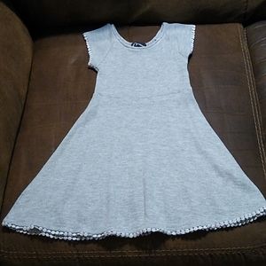Art Class XS (4/5) Girls Grey Play Dress